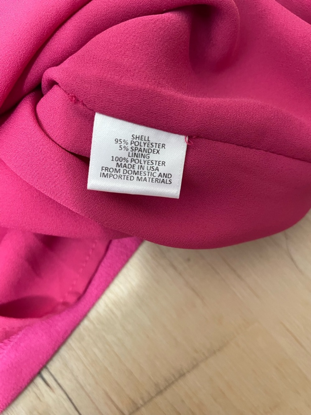 Charles Henry Pink One Shoulder Ruffle Dress Mini Cocktail Party XSP - Picture 6 of 7